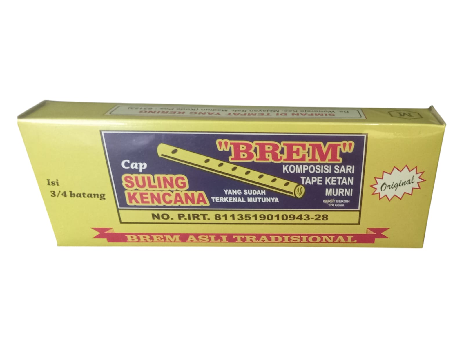 Brem Cap Suling Kencana