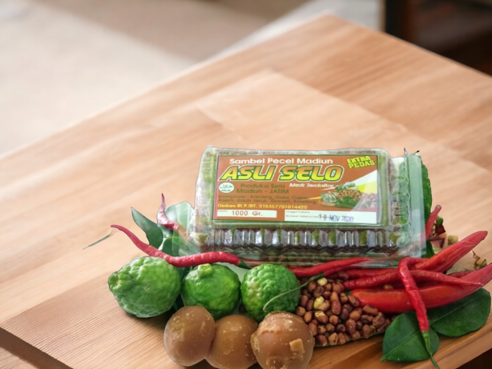 Sambel Kacang 250gr Varian Extra Pedas